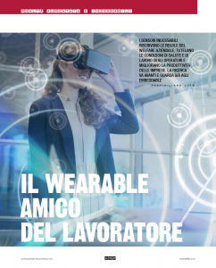 Articolo riguardante il wearable amico del lavoratore