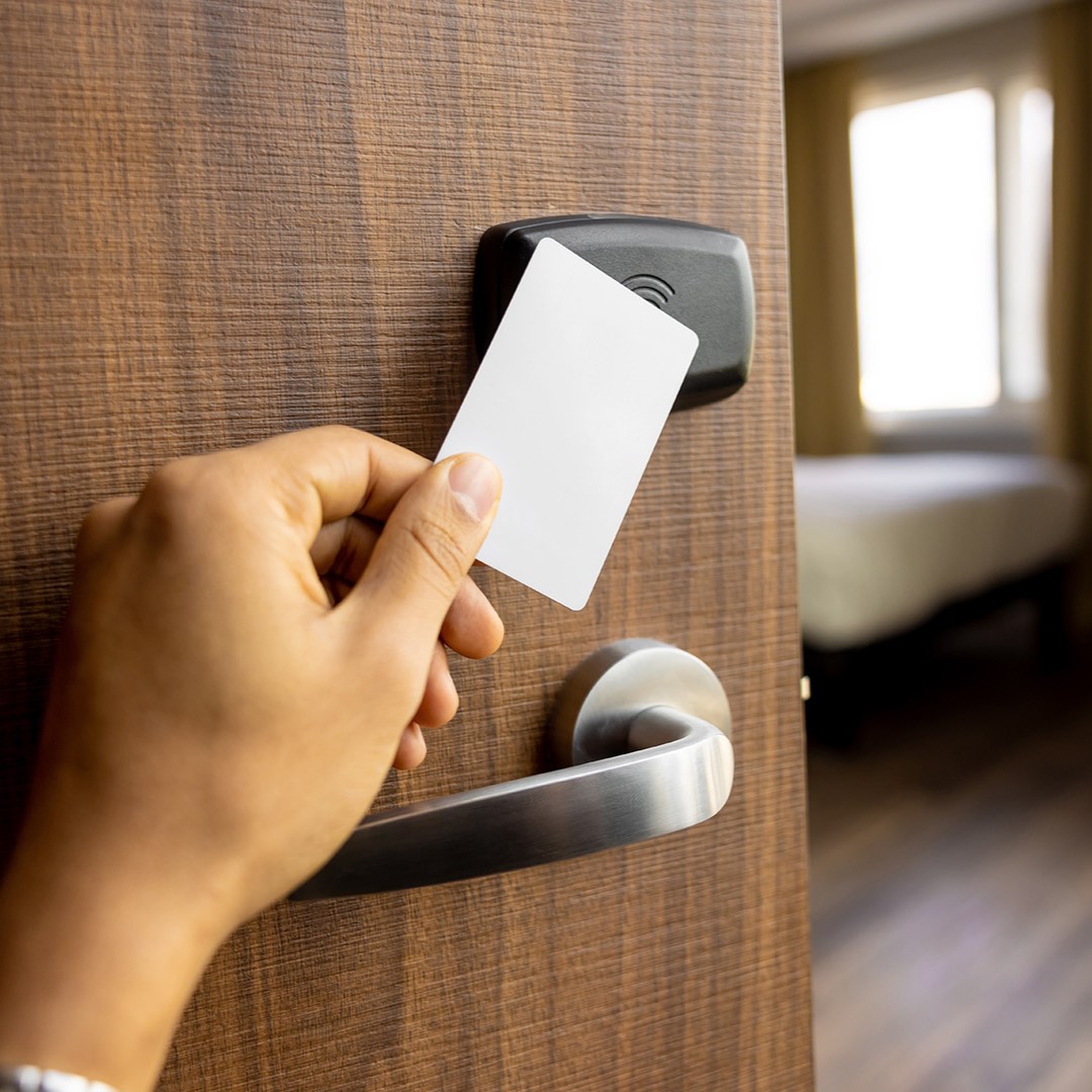 Key card per apertura porta hotel