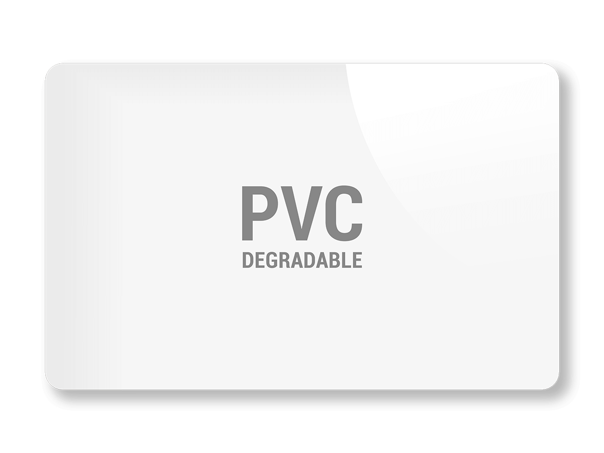 Degradable PVC Card