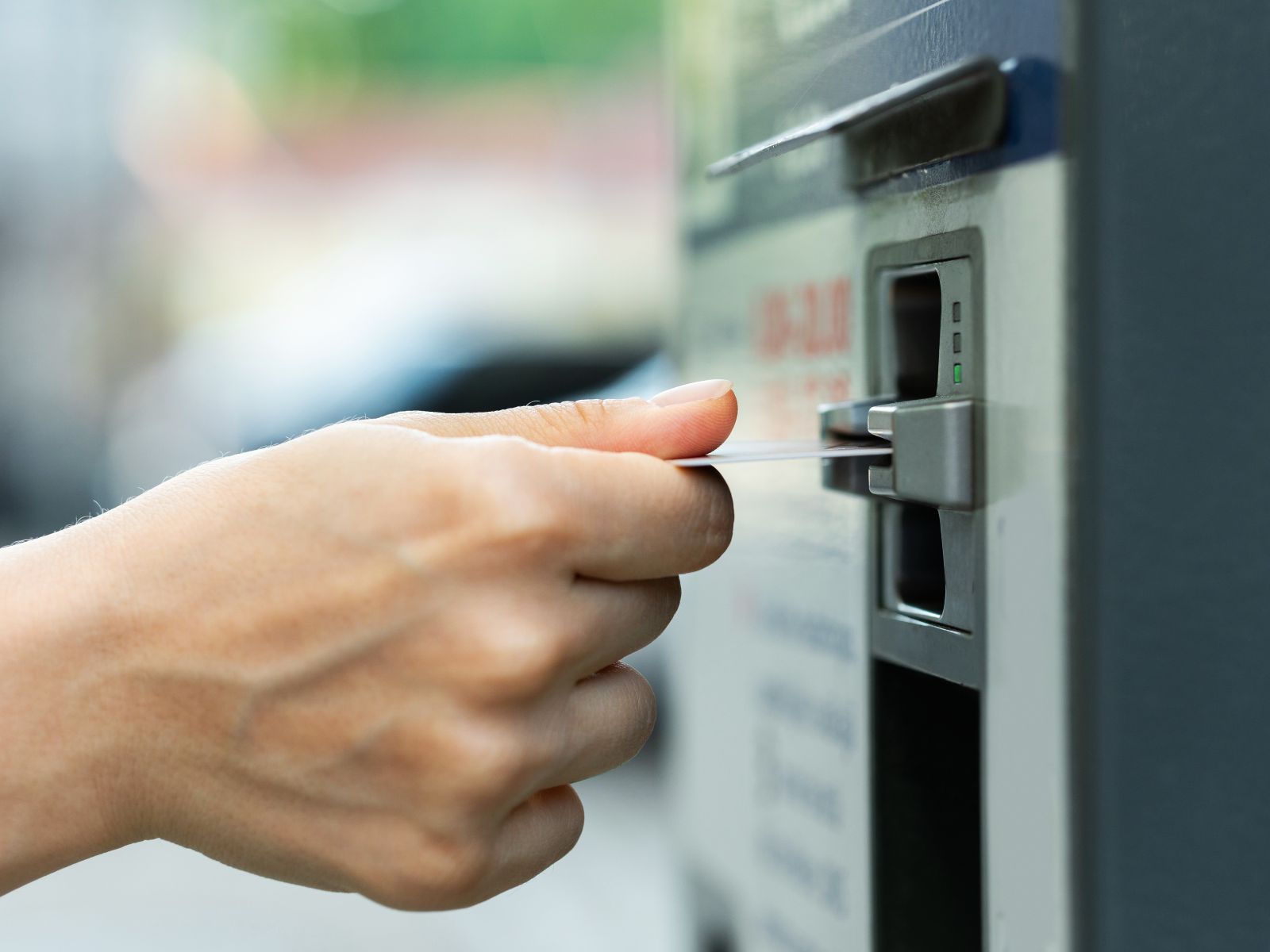 Pagamento con card contact per vending machine