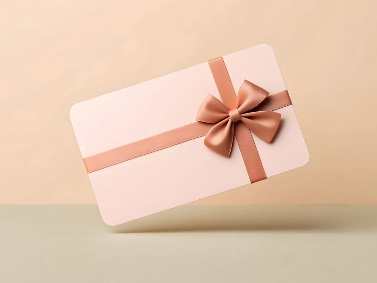 Gift card in PVC
