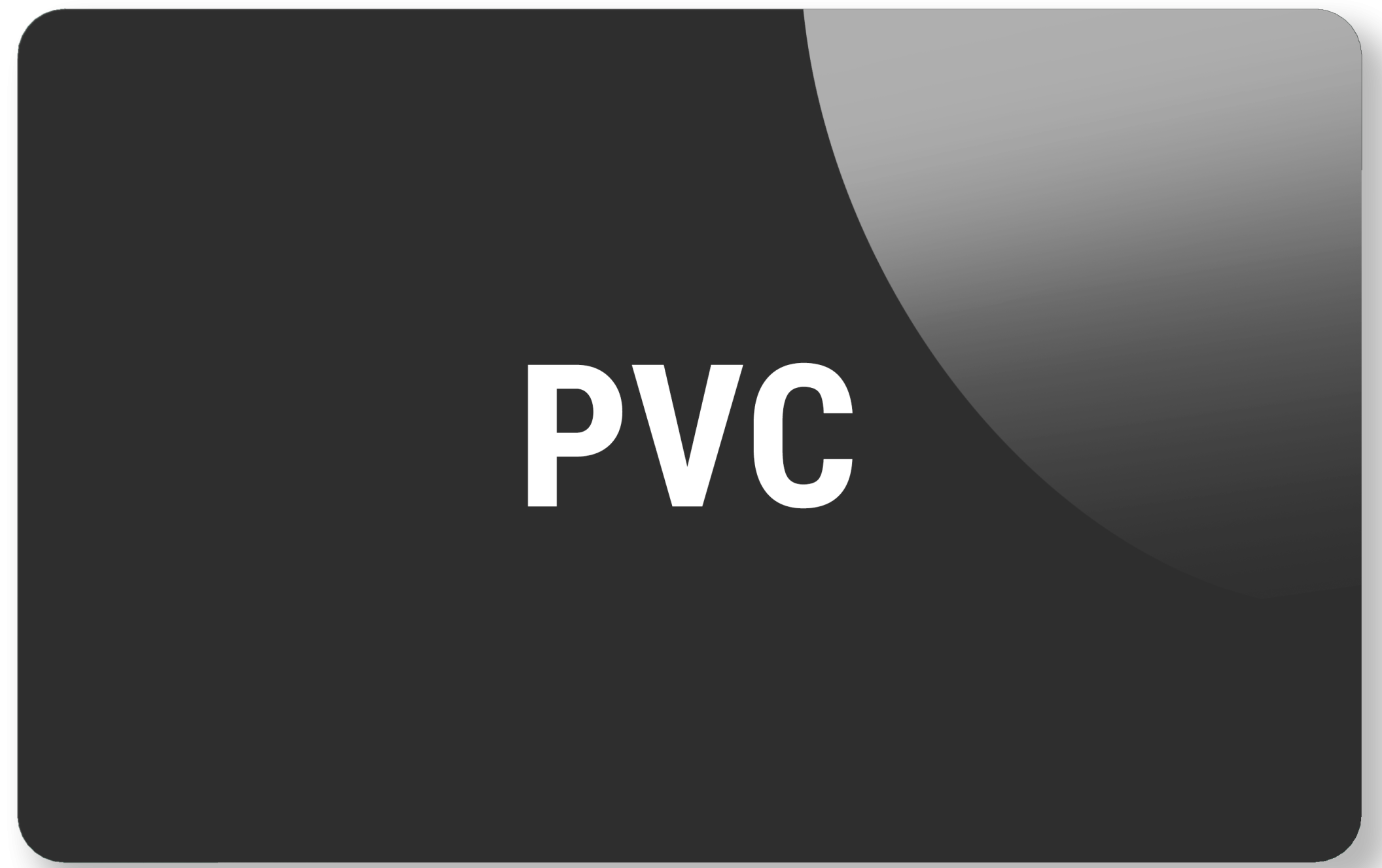Card in PVC nera