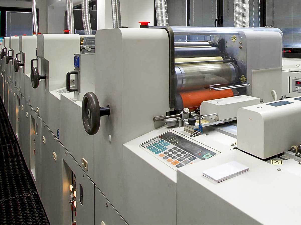 Stampa offset card