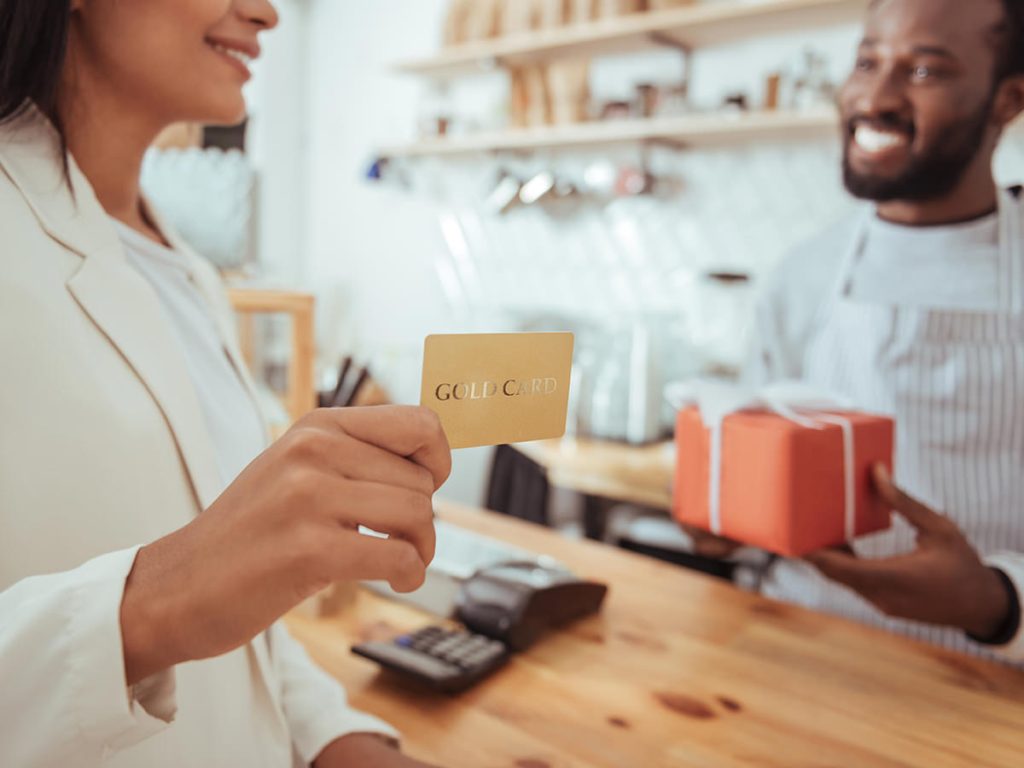 Fidelity card con stampa a caldo