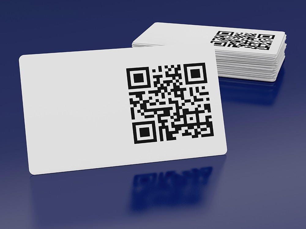 Card con QR code