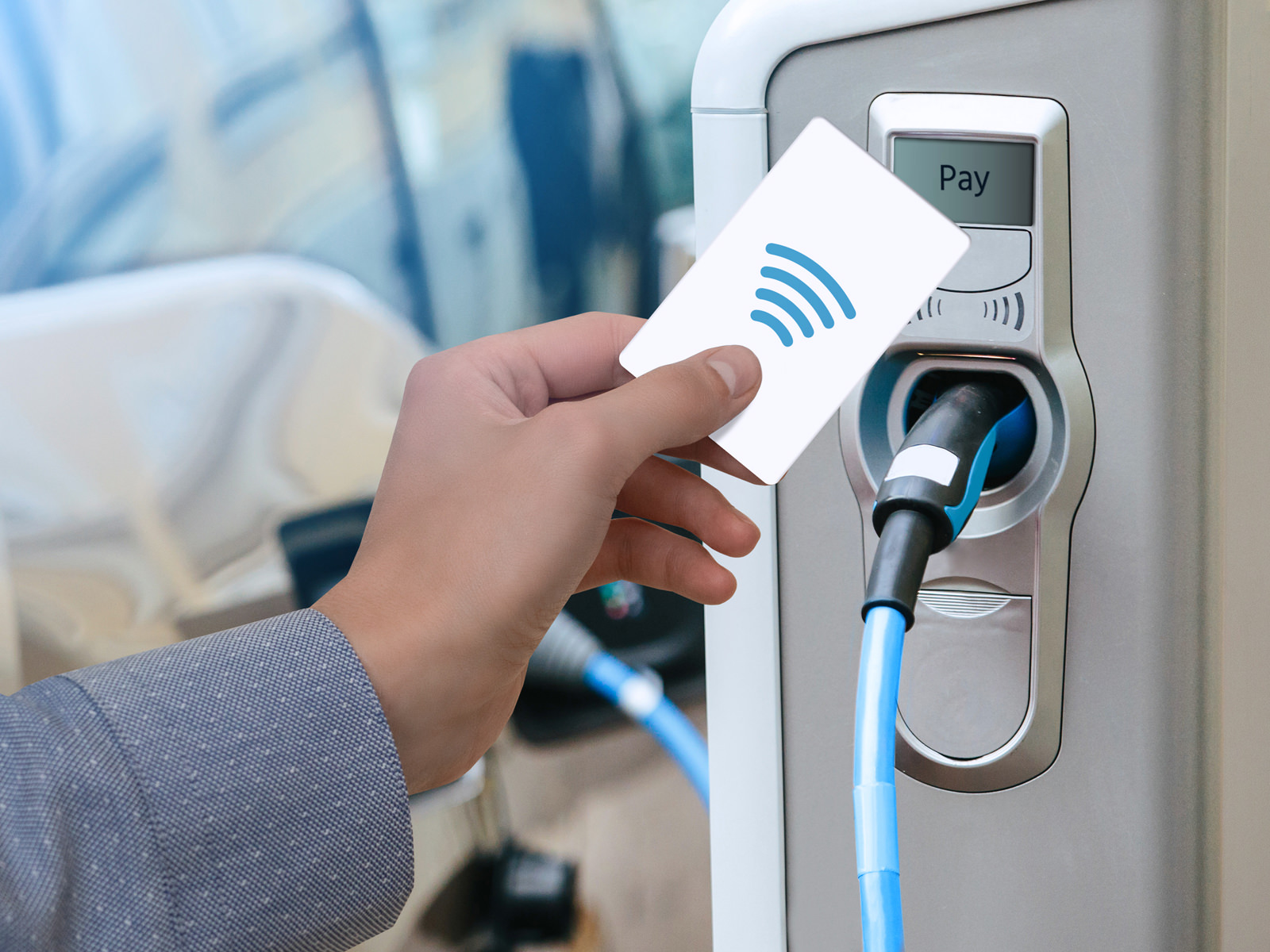 Card RFID per la ricarica dell'auto elettrica