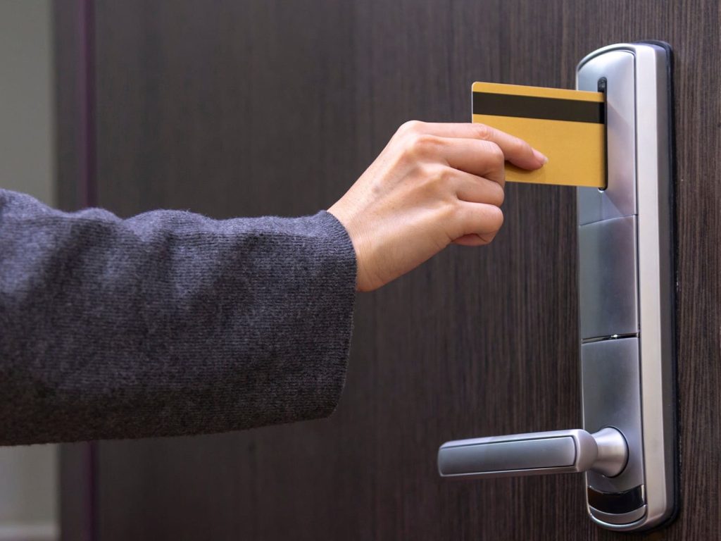 Card con banda magnetica per controllo accessi