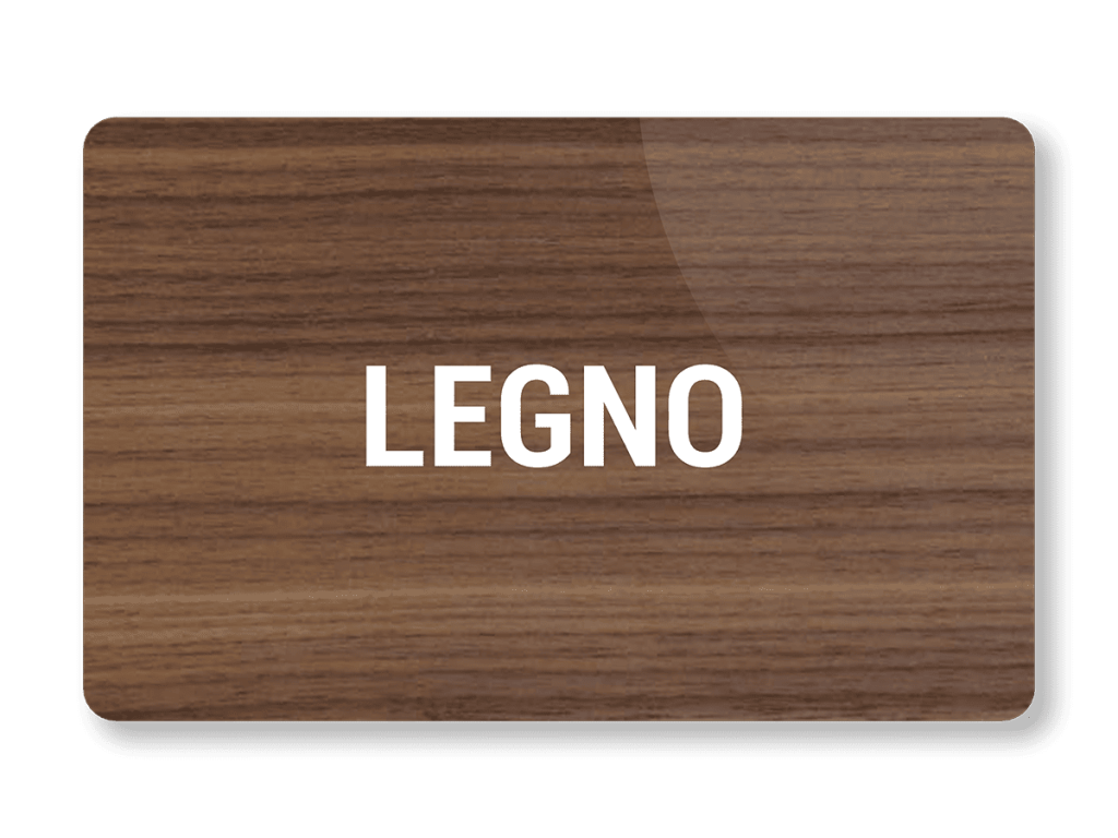 Card in legno