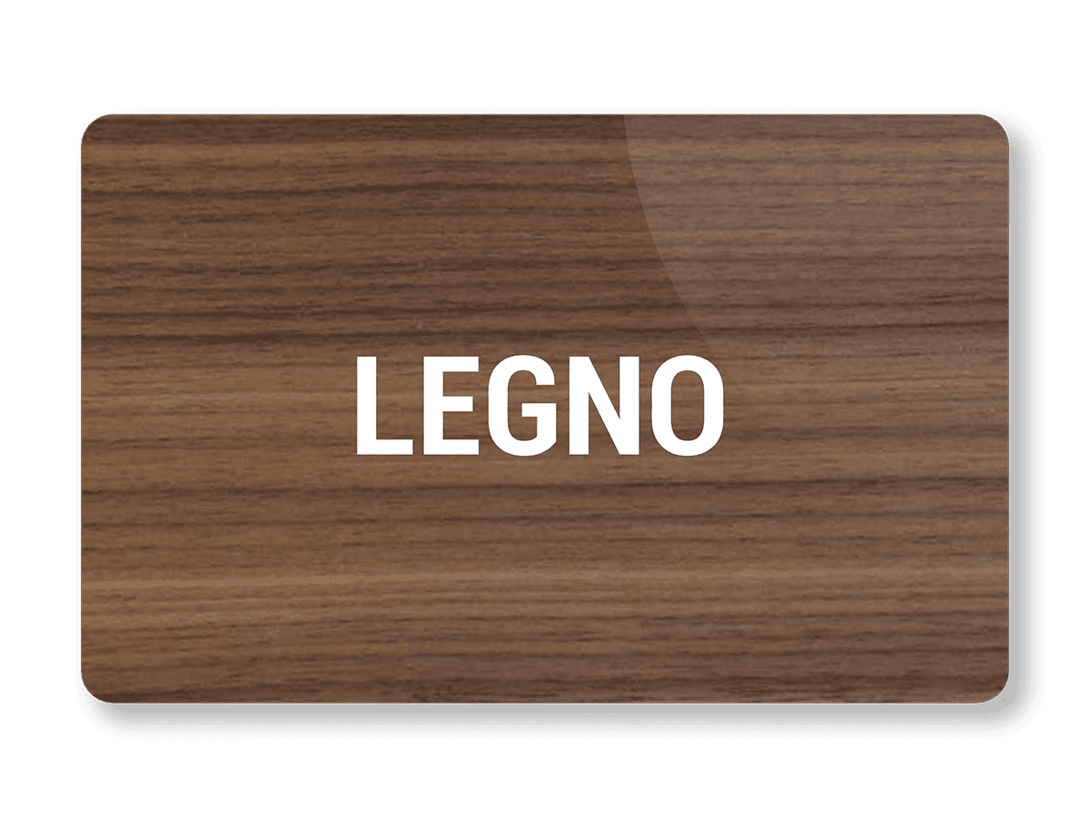 Card in legno