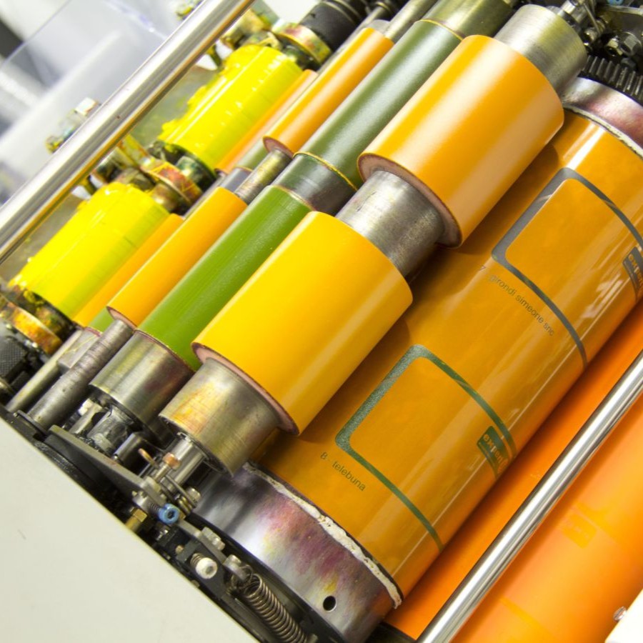Stampa offset per produzione industriale