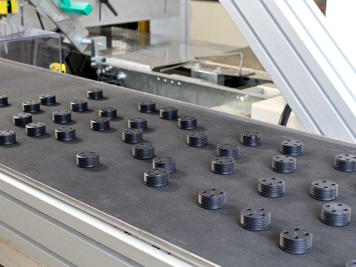 Flow packing tag RFID