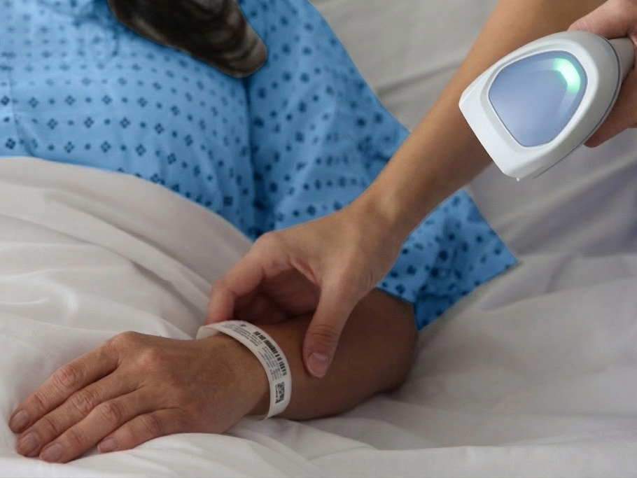 braccialetto rfid healthcare